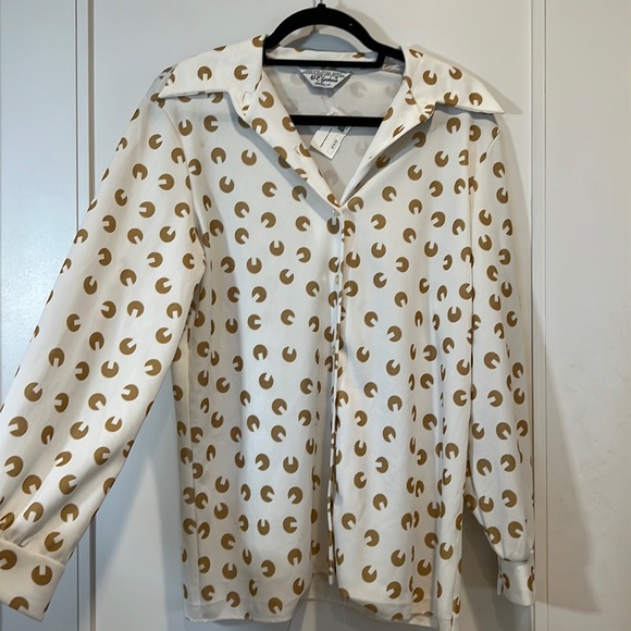 Vintage long sleeve button up - Picture 1 of 4